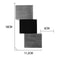 Compact 6W LED Wall Lamp With Rotatable Heads For Indoor Lighting 4