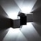 Compact 6W LED Wall Lamp With Rotatable Heads For Indoor Lighting 0