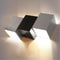 Compact 6W LED Wall Lamp With Rotatable Heads For Indoor Lighting 6