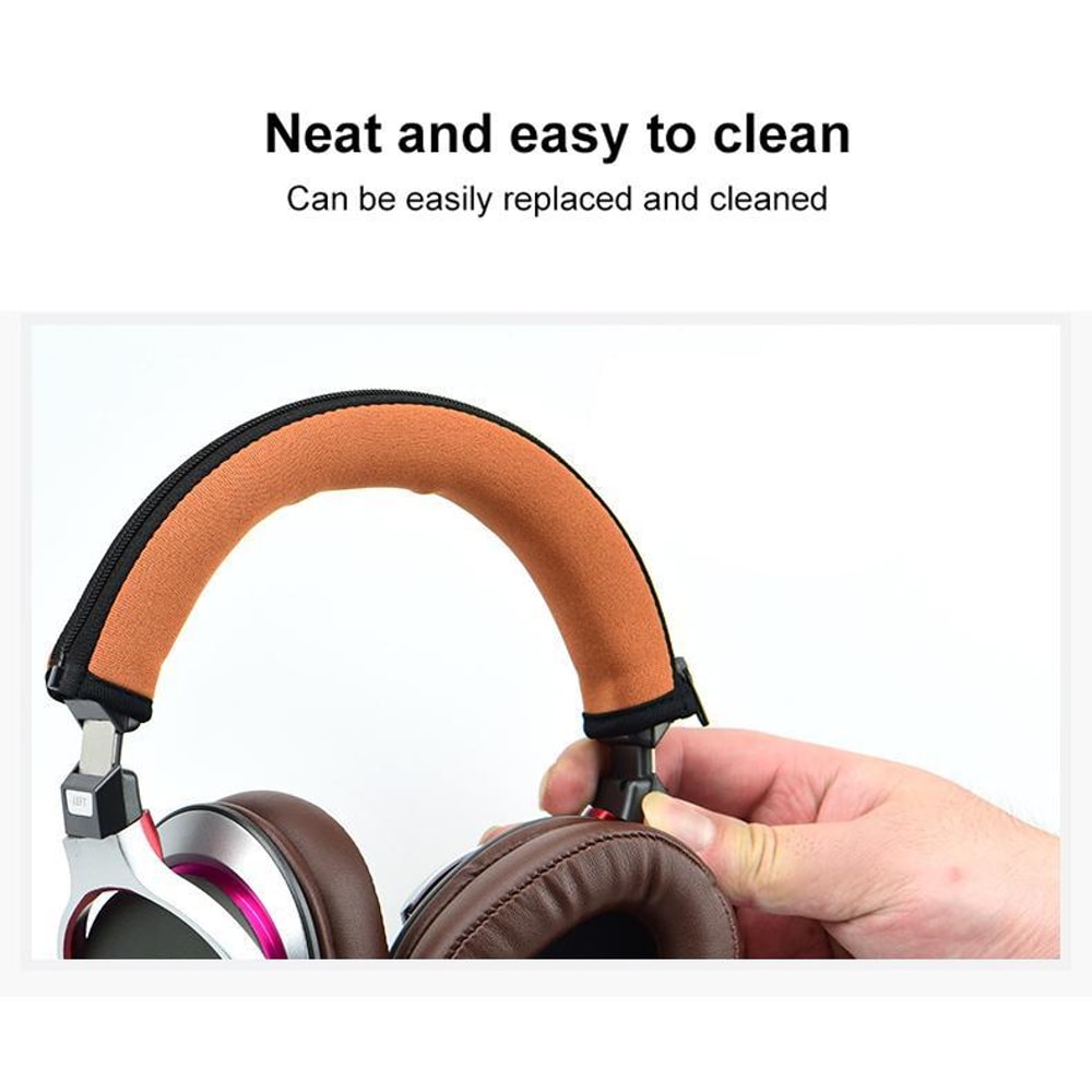 Premium Neoprene Zipper Replacement Headband Cushion Pad For ATH MSR7 Headphones 6