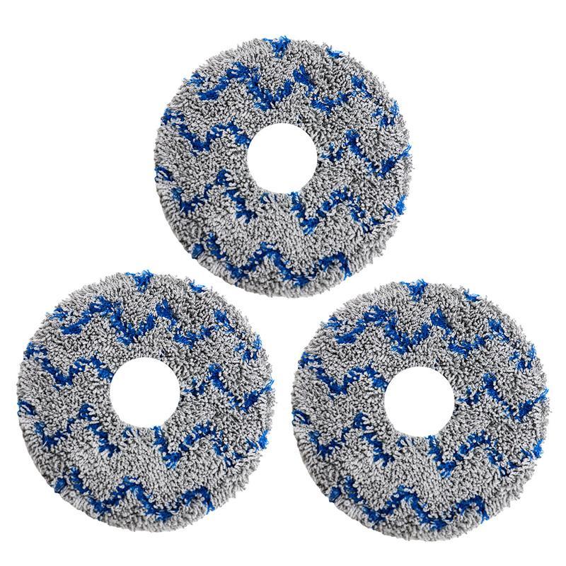 Replacement Mop Pads For Ecovacs Deebot T50 PRO Series 3 Pack Microfiber 4
