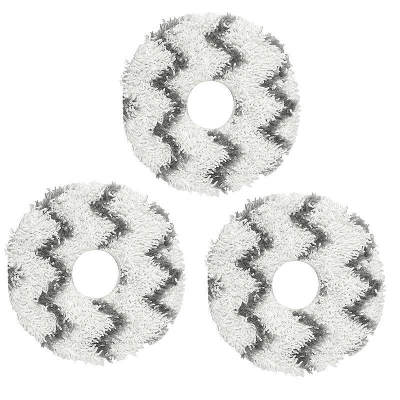 Replacement Mop Pads For Ecovacs Deebot T50 PRO Series 3 Pack Microfiber 0