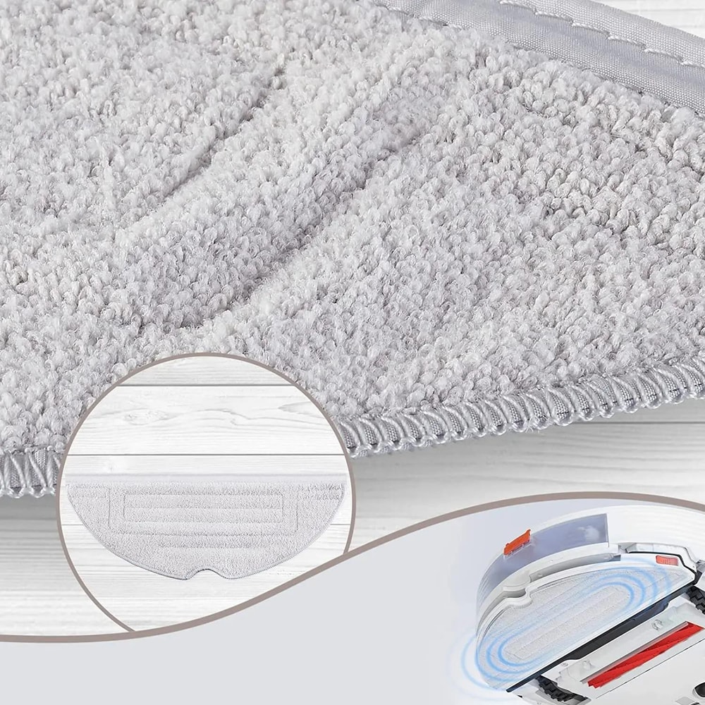Premium Roborock Replacement Mop Cloth For G20S S8 Max Ultra Series High Absorbency Microfiber 1
