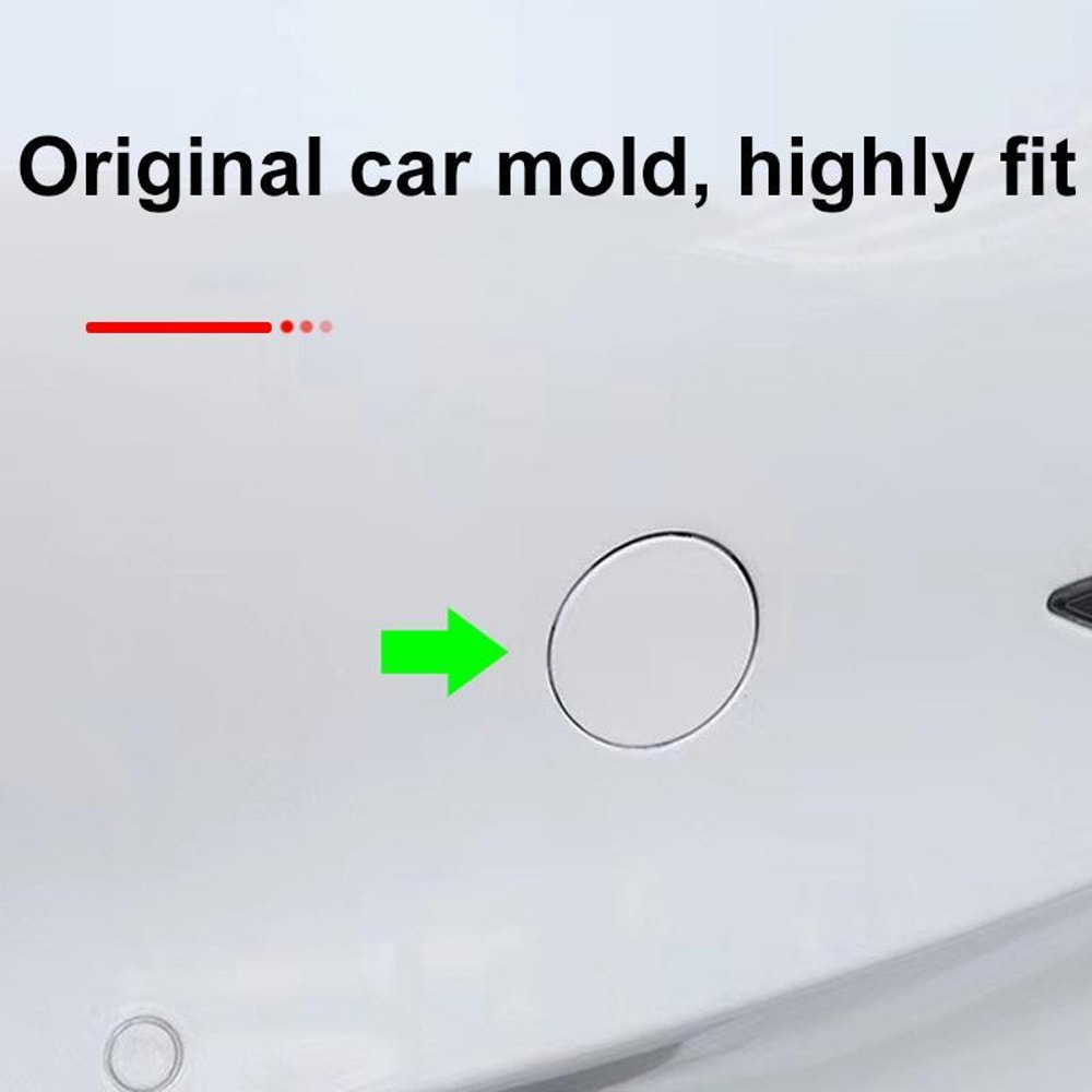Tesla Model 3 Tow Hook Cover Replacement Front Towing Hole Protective Cap 4