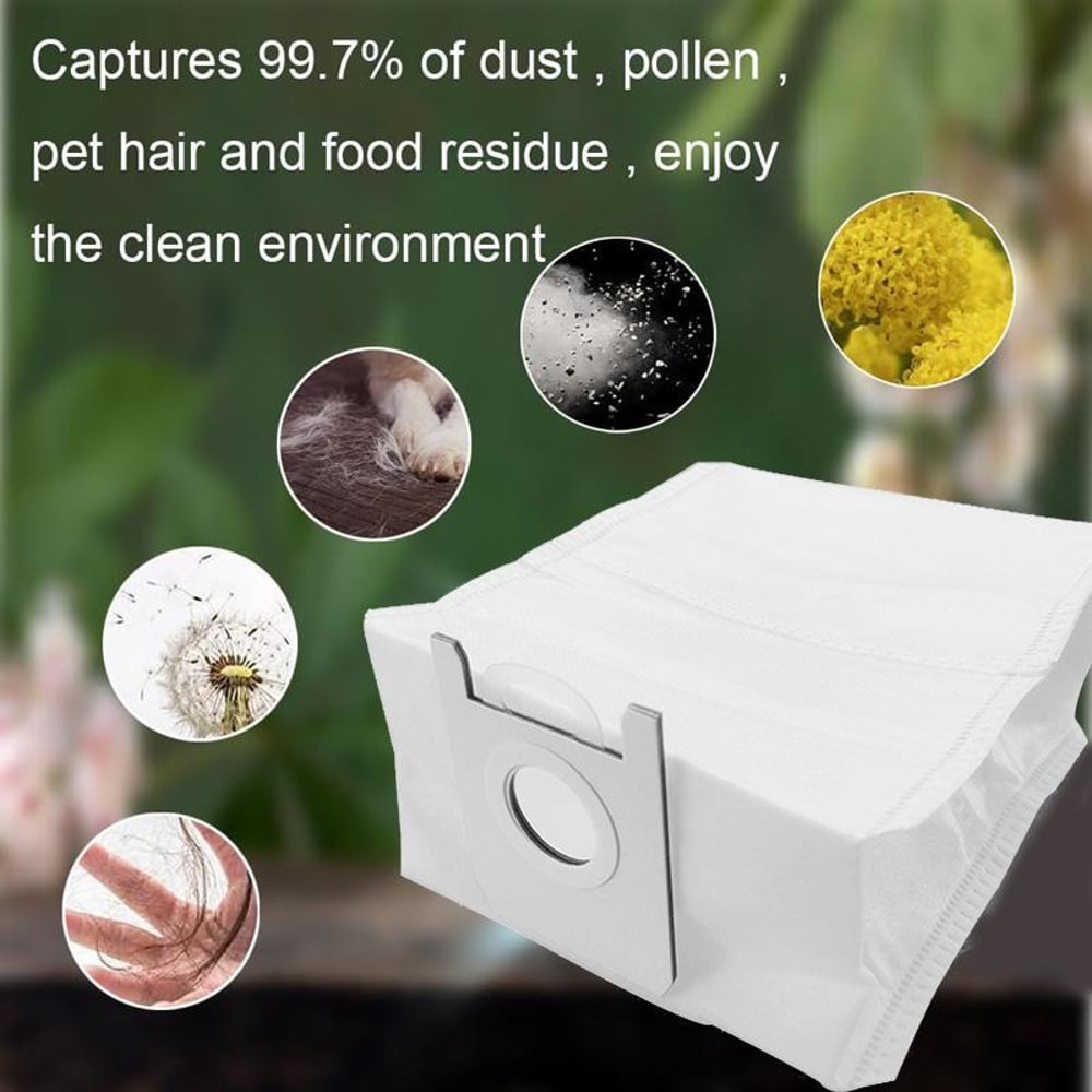 EVE Plus Dust Bag Replacement 3 Pack High Filtration Robot Vacuum Bags