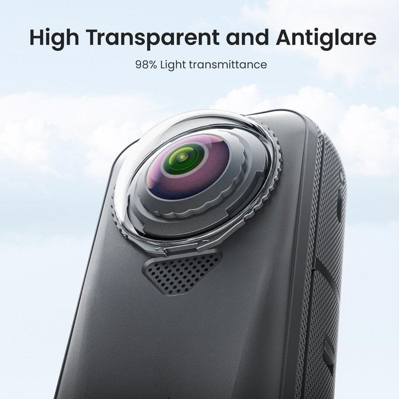 AMagisn Optical Glass Lens Guard For Insta360 X4 Air Snap On Anti Scratch Camera Lens Protector 9