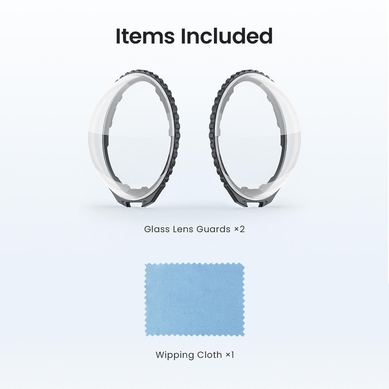 AMagisn Optical Glass Lens Guard For Insta360 X4 Air Snap On Anti Scratch Camera Lens Protector 6