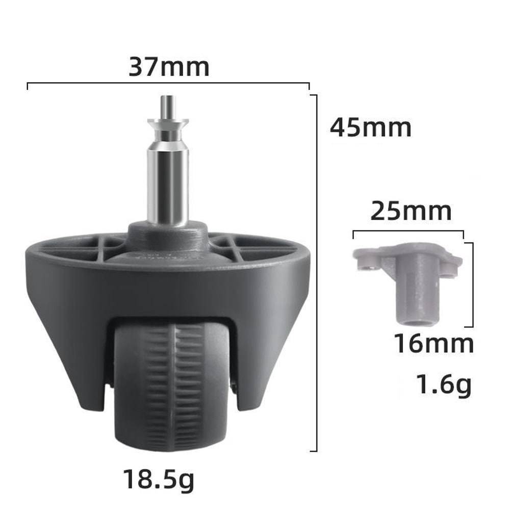 Premium Universal Wheel Guide Replacement Wheel For Narwal J4 Durable Sweeper Wheel Accessory 3