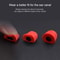 Universal Soft Memory Foam Earbud Tips Replacement For In Ear Headphones Enhanced Comfort Noise Is 5