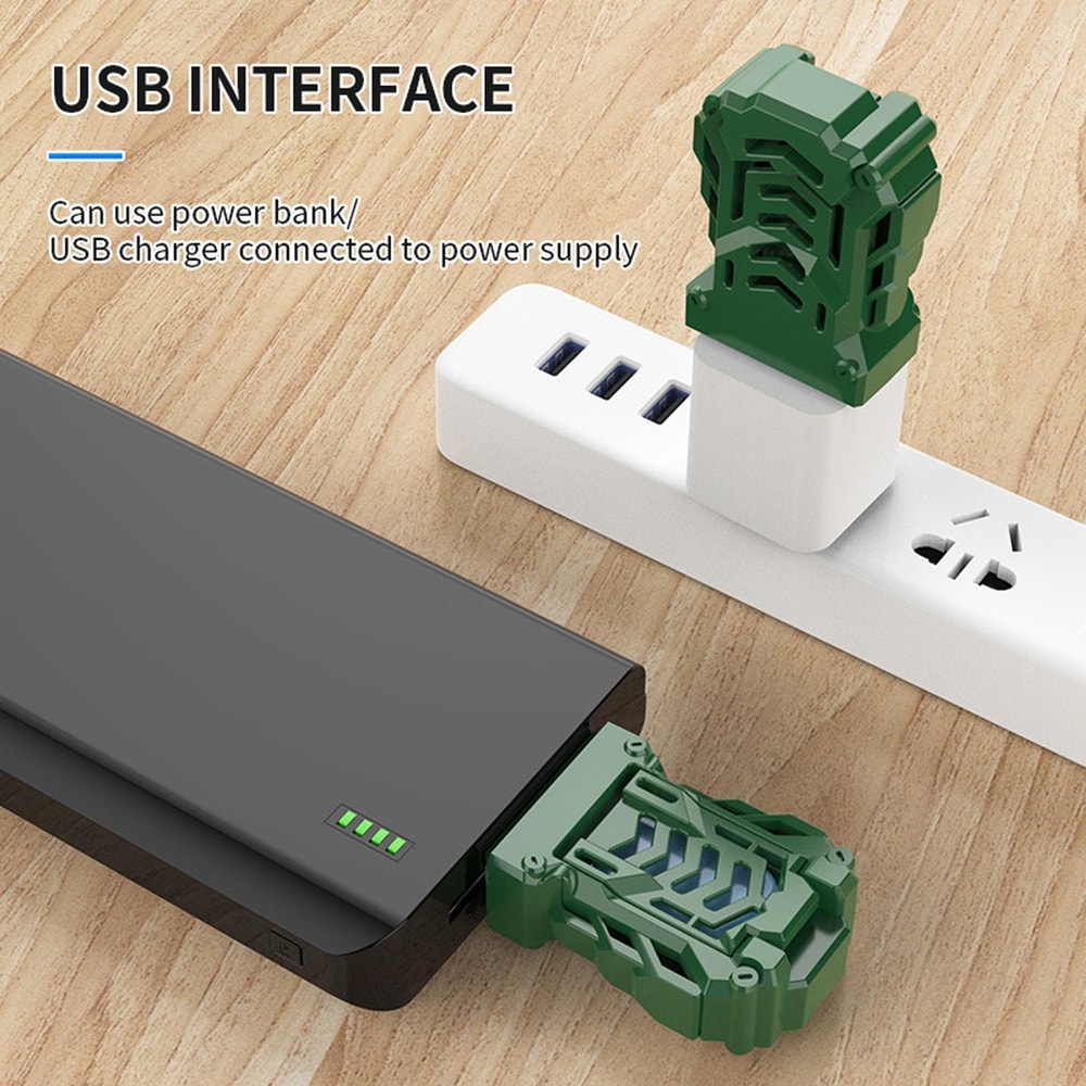 Portable USB Mosquito Repellent For Camping Travel 7