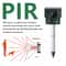 Solar Ultrasonic Animal Repeller With Motion Sensor LED Strobe For Garden And Farm Protection 2
