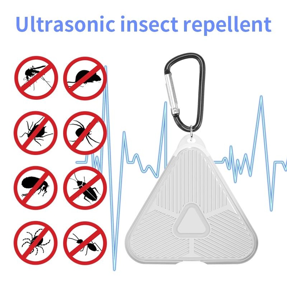 Portable Ultrasonic Mosquito Pest Repeller For Outdoor Camping 1