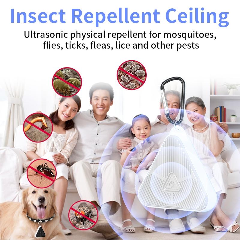 Portable Ultrasonic Mosquito Pest Repeller For Outdoor Camping 2