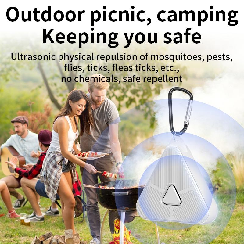 Portable Ultrasonic Mosquito Pest Repeller For Outdoor Camping 6