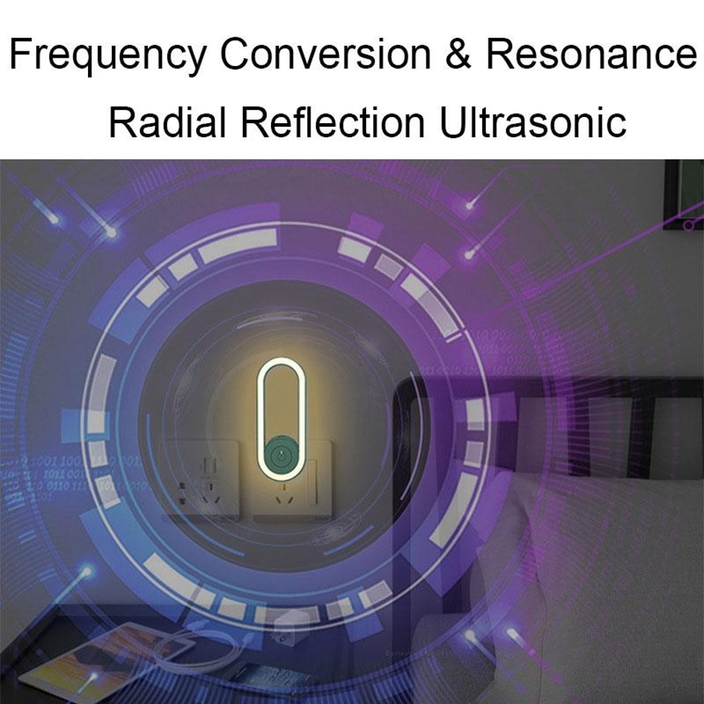 SilentShield Ultrasonic Mosquito Pest Repeller Night Light For Home Protection 2