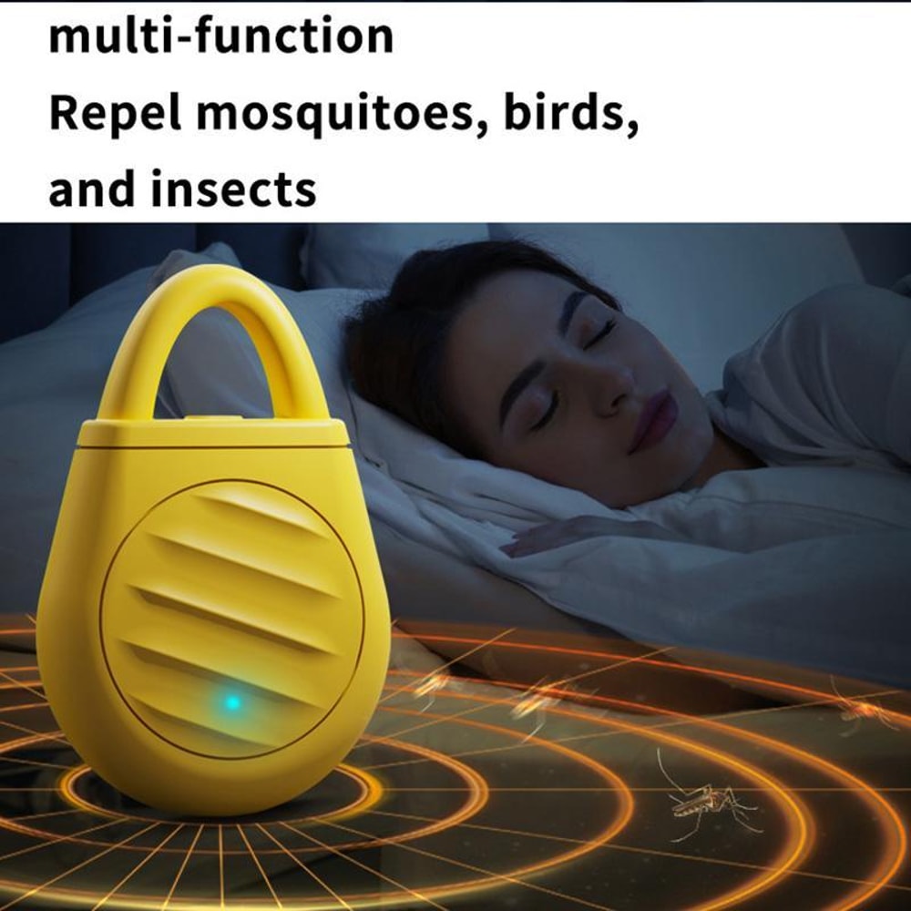 SafeGuard Portable Ultrasonic Mosquito Repellent Mouse Repellent Rechargeable Travel Protector 8