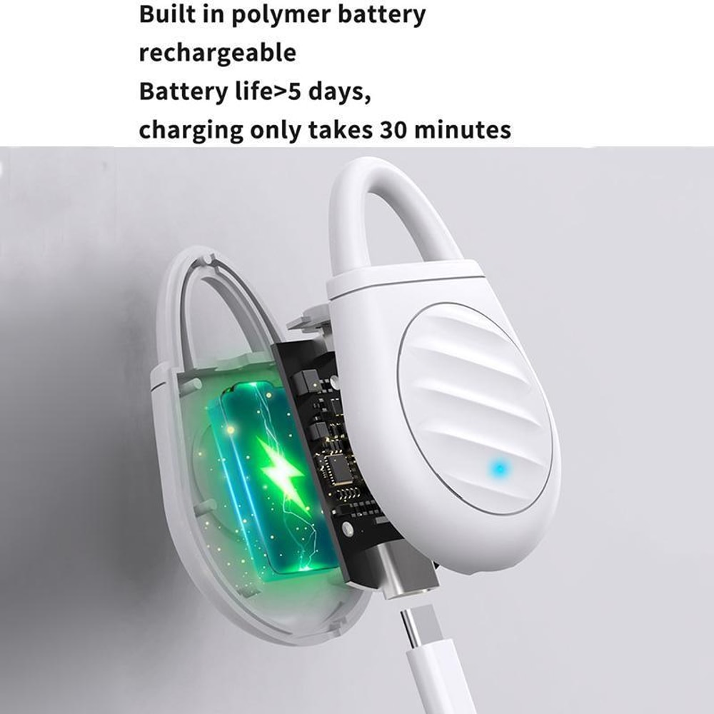 SafeGuard Portable Ultrasonic Mosquito Repellent Mouse Repellent Rechargeable Travel Protector 10