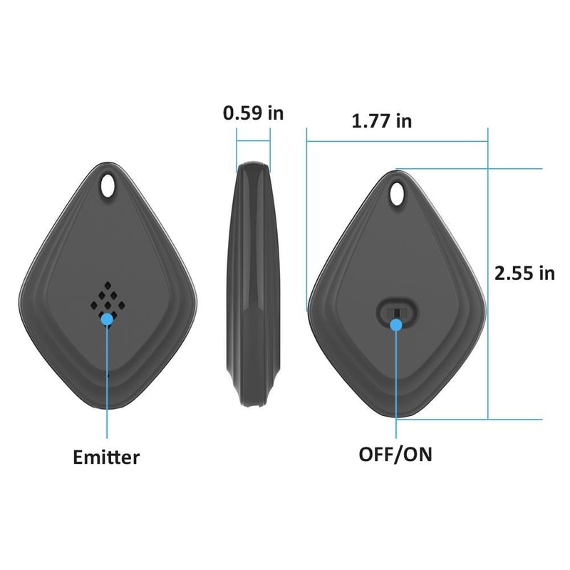 Portable Ultrasonic Mosquito Repellent USB Rechargeable Outdoor Insect Repeller 5