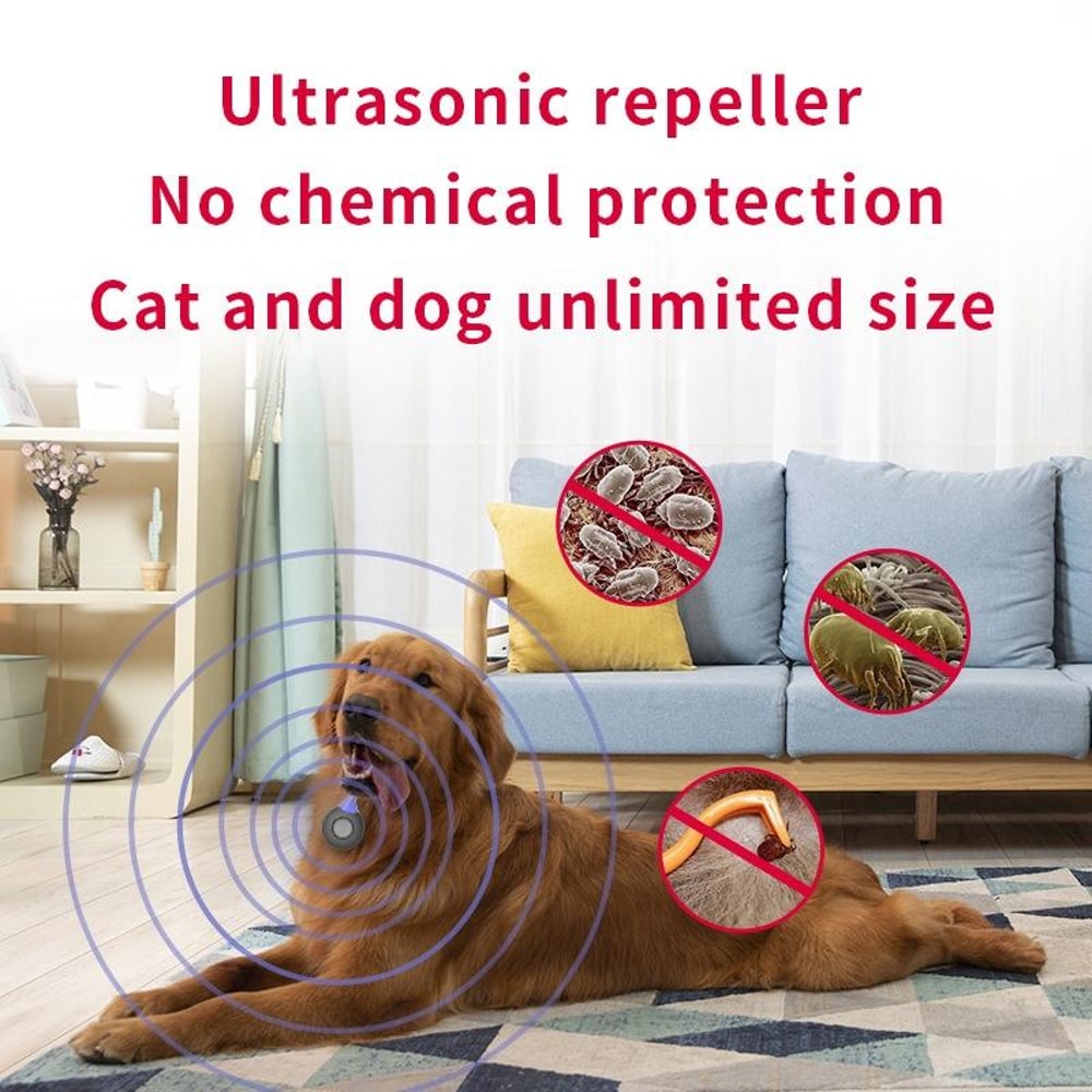 SafeGuard Clip On Ultrasonic Insect Repellent For Pets Outdoor Adventures 2