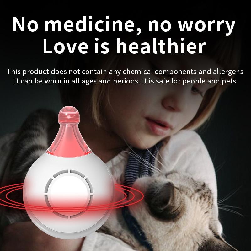 SafeGuard Clip On Ultrasonic Insect Repellent For Pets Outdoor Adventures 5