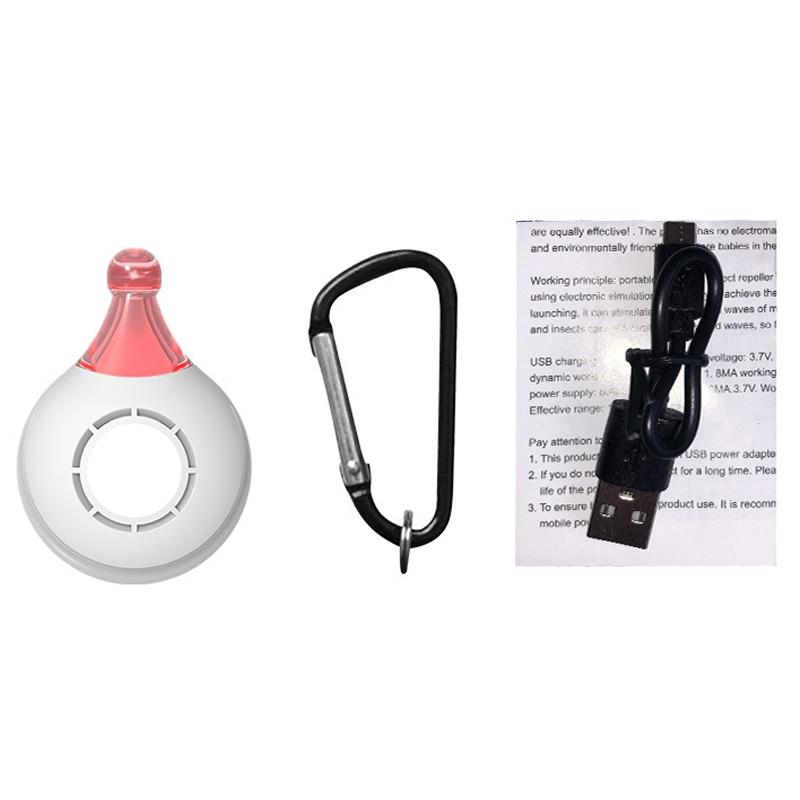 SafeGuard Clip On Ultrasonic Insect Repellent For Pets Outdoor Adventures 6