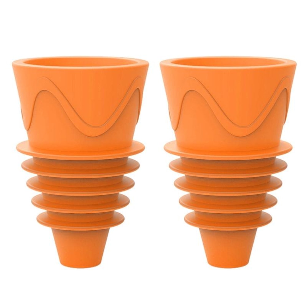 Reusable Fruit Fly Trap Bottle Insert Set Kitchen Fly Catcher Insect Trap 2