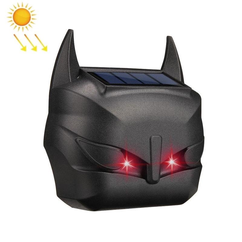 Solar Ultrasonic Animal Repeller With Red Flashing LED Mouse Rodent Deterrent 1