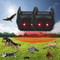 Solar Ultrasonic Animal Repeller With Red Flashing LED Mouse Rodent Deterrent 0