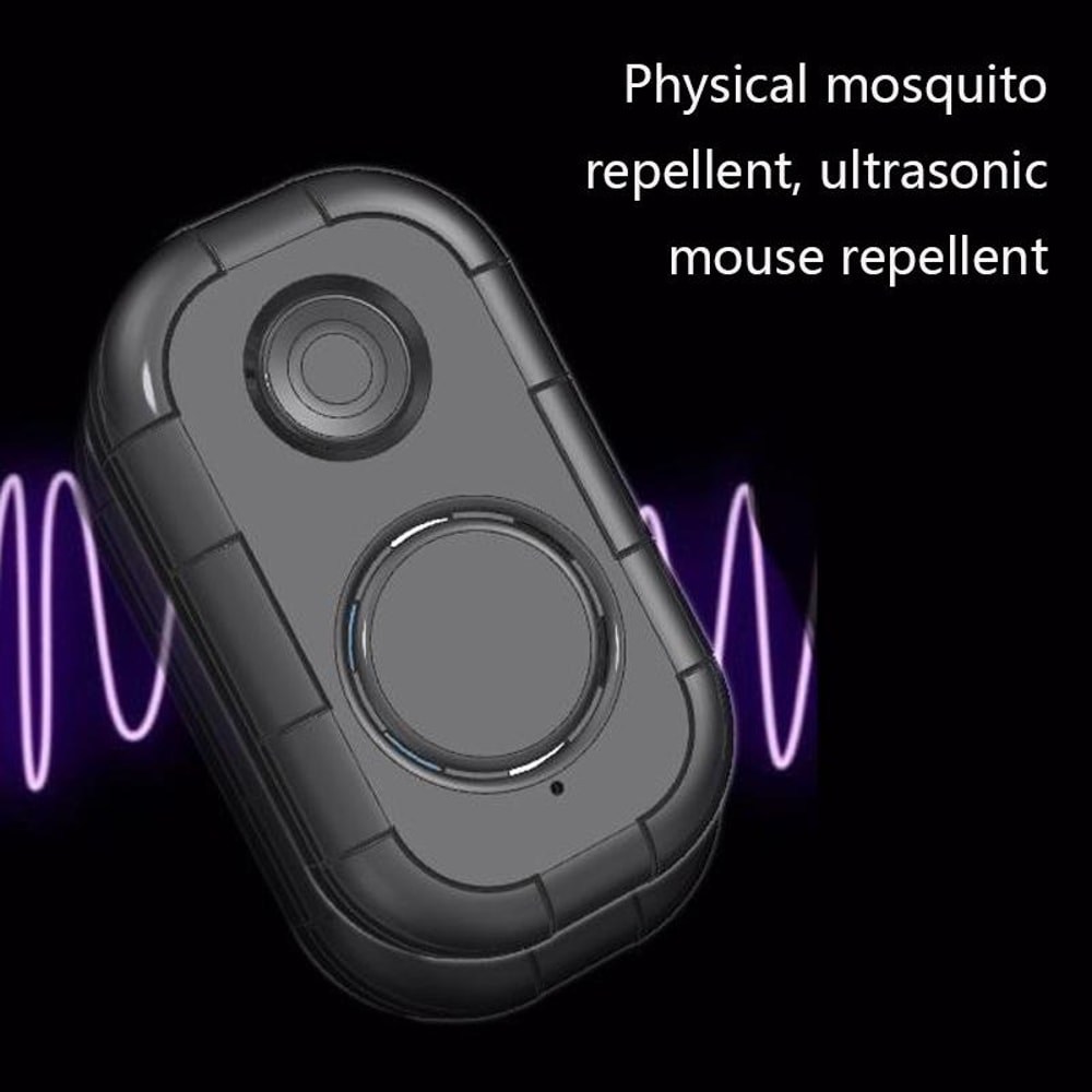 H20 USB Rechargeable Ultrasonic Mosquito Repellent Portable Outdoor Insect Mosquito Repeller 2