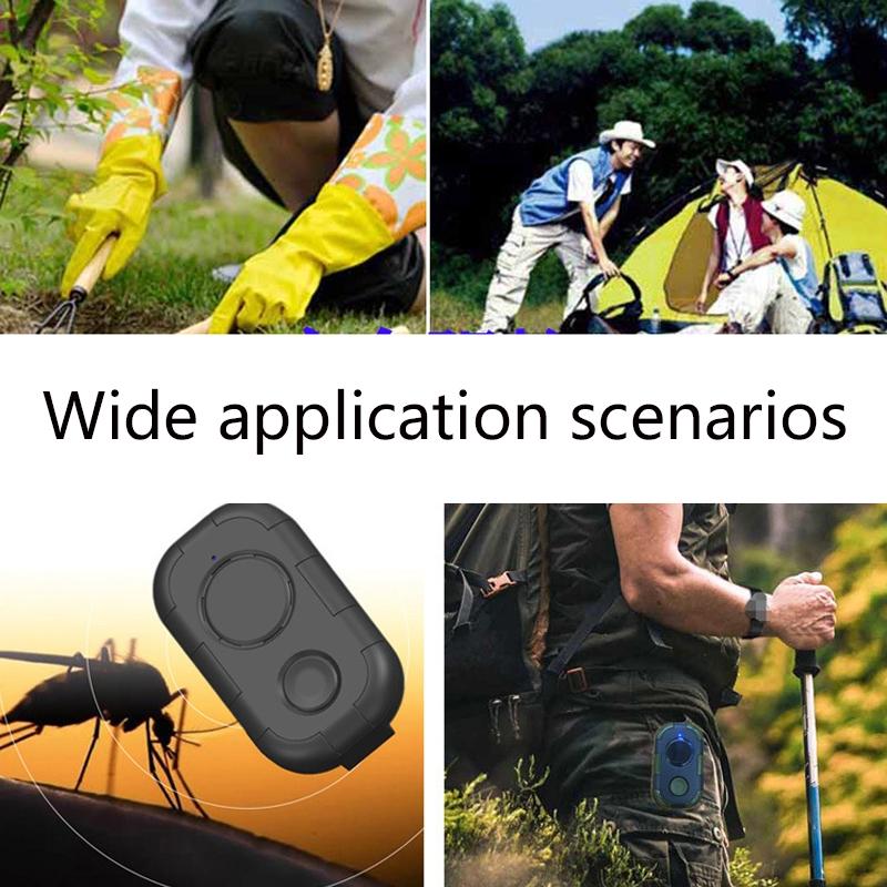 H20 USB Rechargeable Ultrasonic Mosquito Repellent Portable Outdoor Insect Mosquito Repeller 6