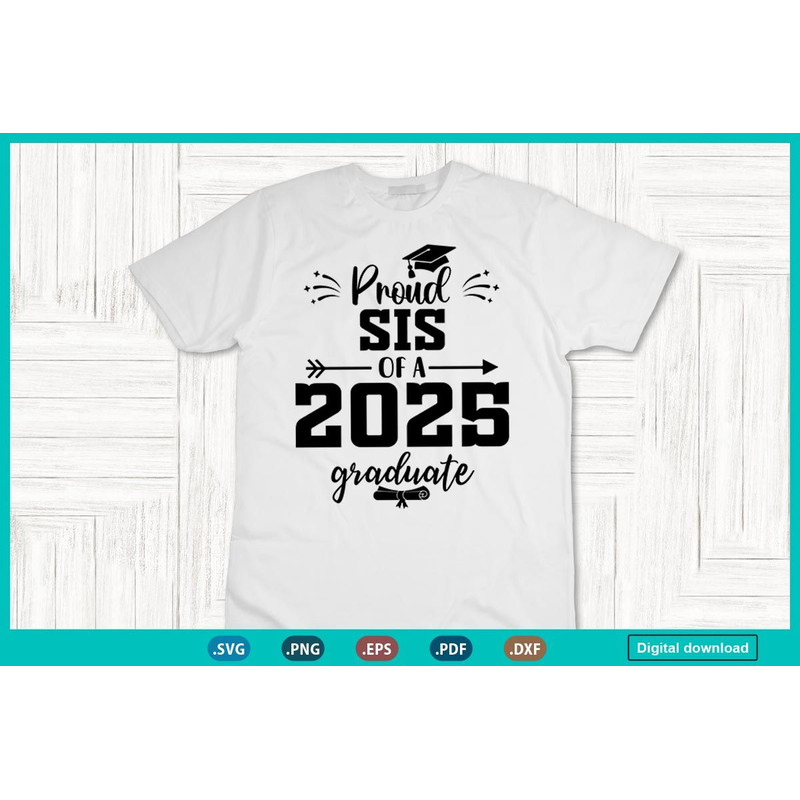 Proud Family Name Class Of 2025 Graduate Funny Graduation Gifts Design Bundles 1