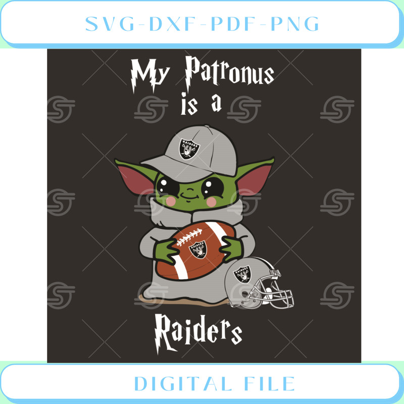 Baby Yoda My Patronus Is A Raiders Svg Sport Svg.jpg