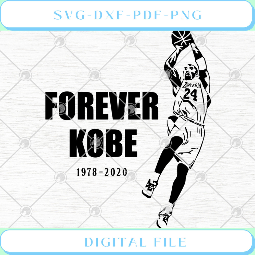 Black Mamba Forever Kobe 24 SVG PNG .jpg