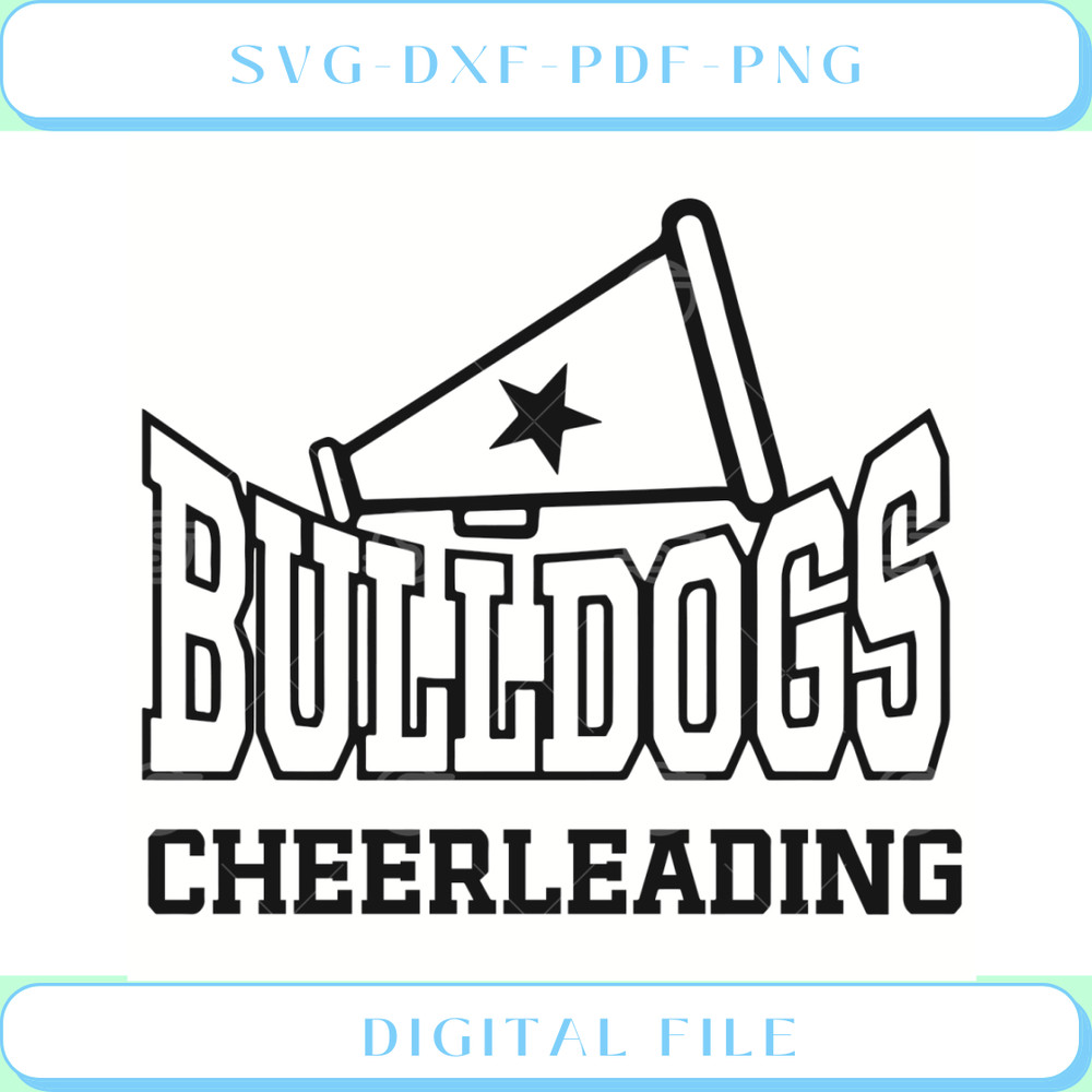 Bulldogs Cheerleading SVG Bulldogs Cheerleading shirt, Bulldogs Svg - Svgtrendingshop.jpg