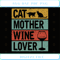 Cat Mother Wine Lover SVG PNG DXF EPS Happy morther's day SVG - Svgtrendingshop.jpg