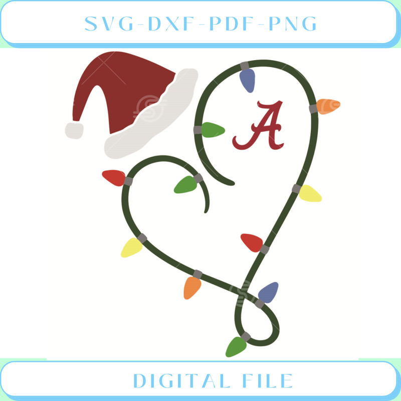 Christmas With Alabama Crimson Tide Svg Sport Svg, Christmas Svg.jpg