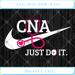 cna just do it nike svg png eps dxf