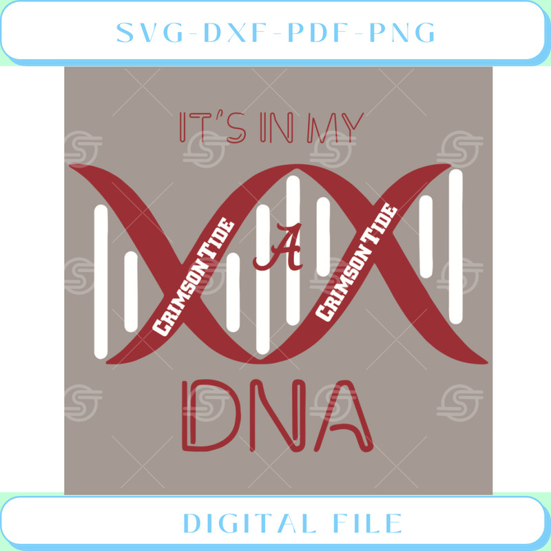 DNA Alabama Crimson Tide Svg Sport Svg, DNA Svg.jpg