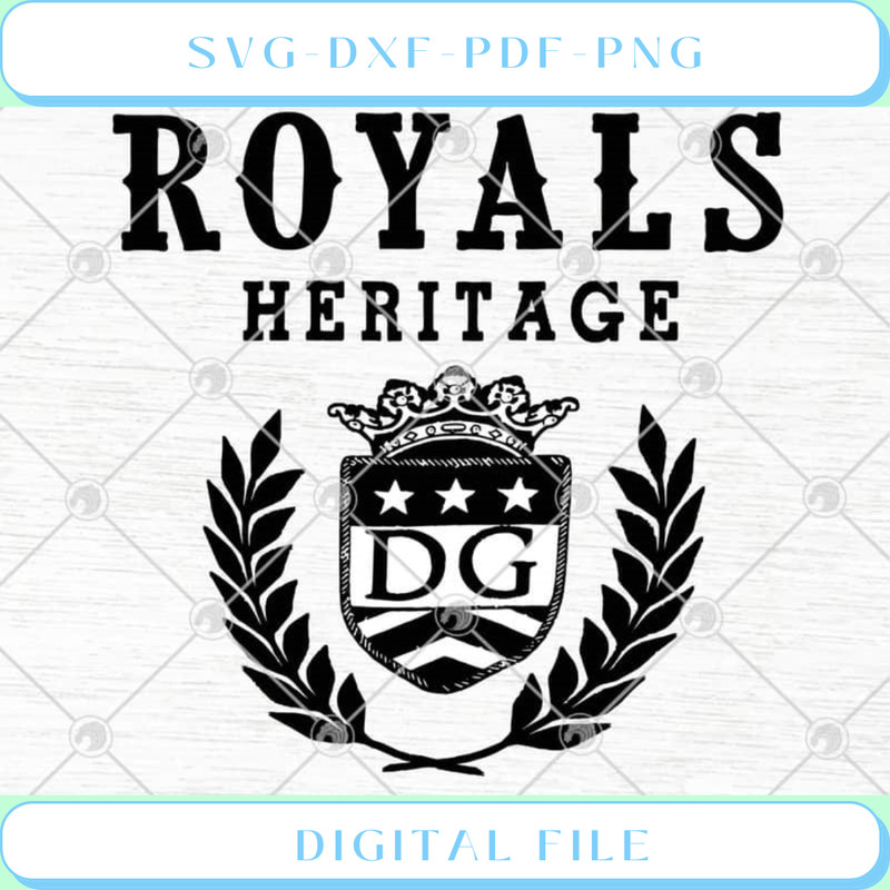 Dolce And Gabbana Royals Heritage DG SVG PNG EPS DXF .jpg