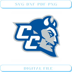buy central connecticut state blue devils logo vector eps png files