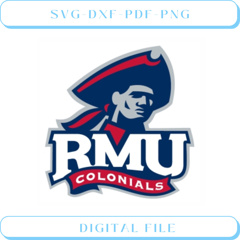 Buy Robert Morris Colonials Logo Vector Eps Png files 1.jpg