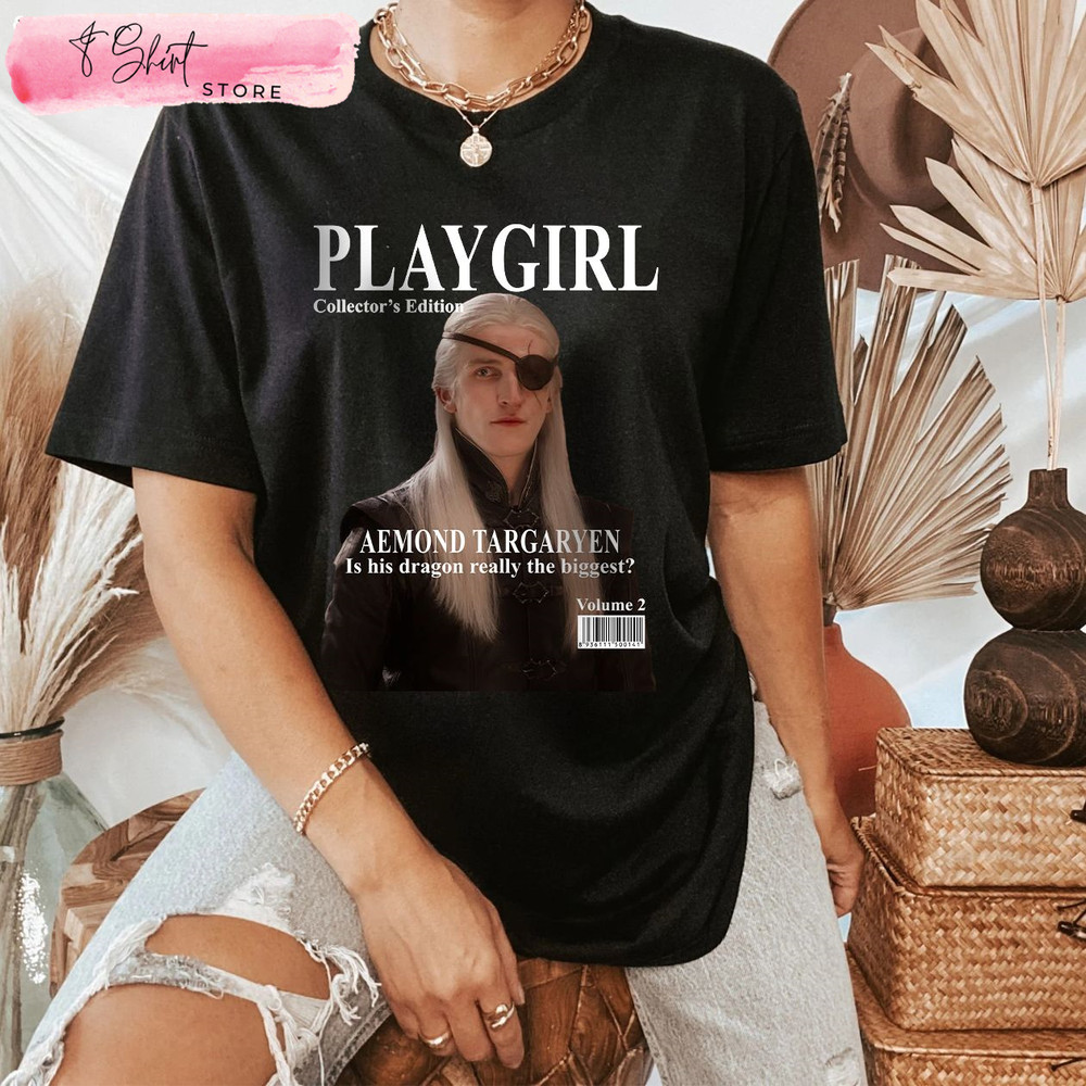 Aemond Targaryen House of The Dragon Shirt, Play Cover Tee - Happy Place for Music Lovers.jpg