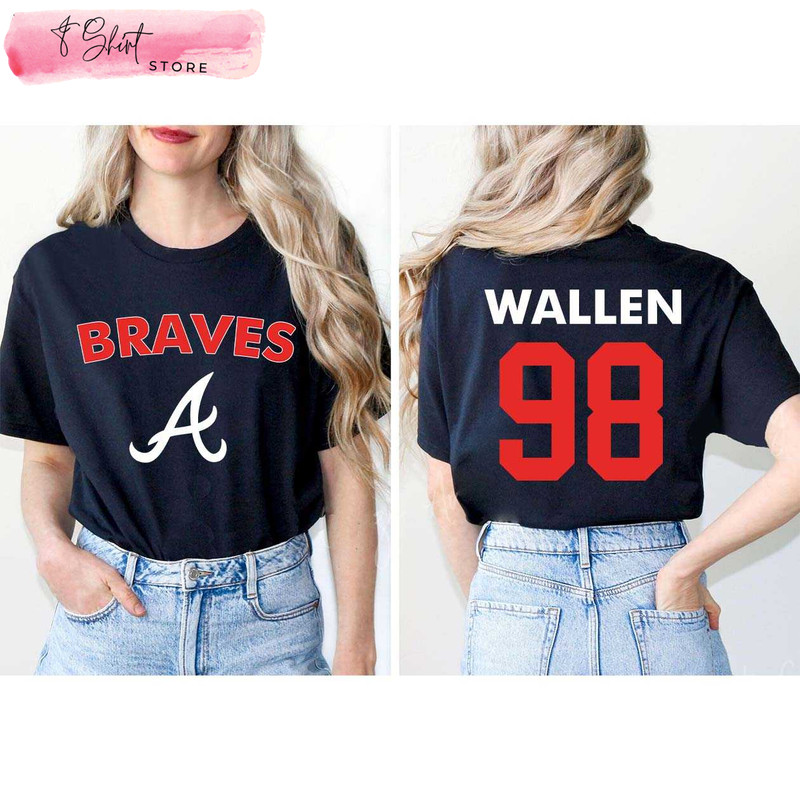Atlanta Wallen 98 Braves Shirt Morgan Wallen Long Sleeve Shirt - Happy Place for Music Lovers.jpg