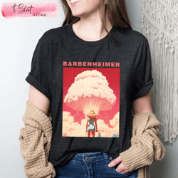 barbenheimer meme shirt trending 2023 movie gift, custom shirt
