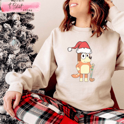 bingo christmas shirt bluey theme tee, custom shirt