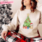 Bingo Chritsmas Tree Sweatshirt Women Bluey Shirt - Happy Place for Music Lovers.jpg