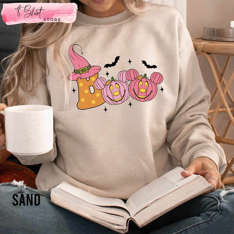 Boo Ghost Pumpkin Tshirt Funny Halloween Gift - Happy Place for Music Lovers.jpg