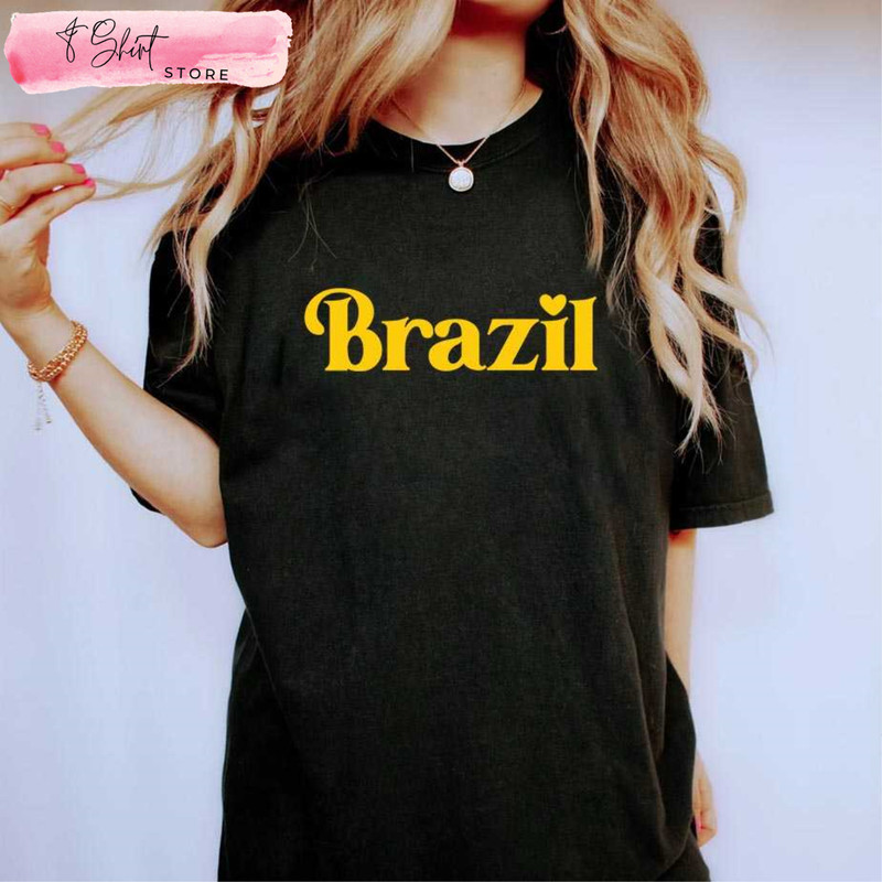 Brazil World Cup Shirt Soccer Brasil Tshirt Gift Ideas 2022 - Happy Place for Music Lovers.jpg