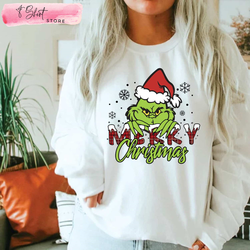 Christmas Shirts Grinch, Grinch Long Sleeve T Shirt, Christmas Gift Ideas - Happy Place for Music Lovers.jpg
