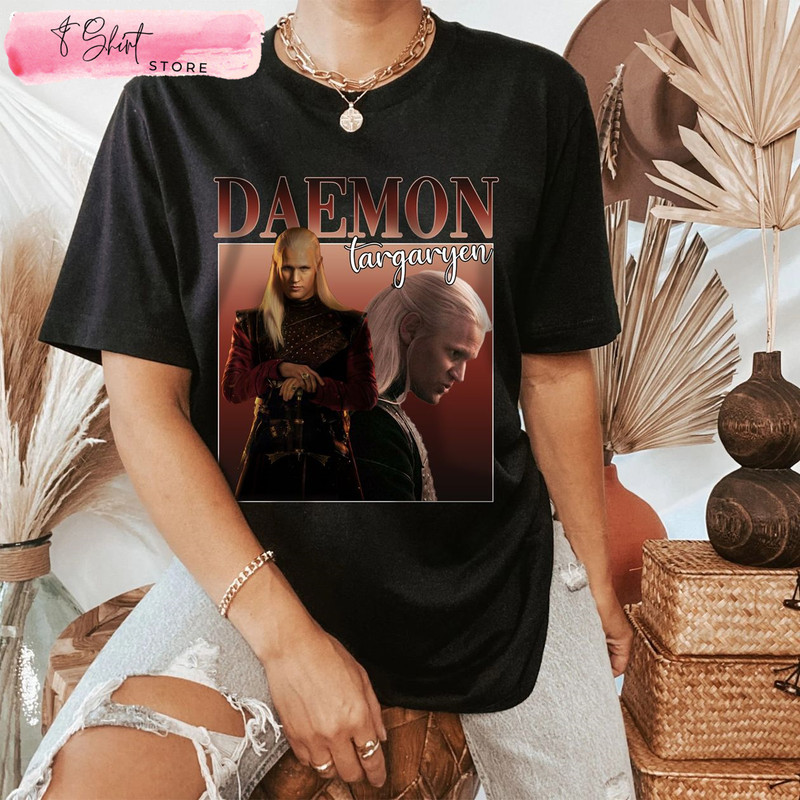 Daemon Targaryen Shirt, Targaryen T Shirt, House of The Dragon - Happy Place for Music Lovers.jpg